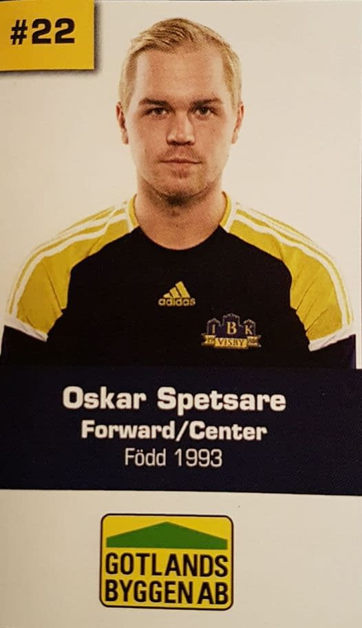 Gotlandsbyggen är stolt sponsor till vår nyanställda Oskar Spetsare. Oskar flytt... 1